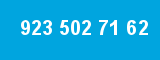 923 502 71 62 923 502 71 62